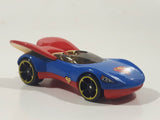 2018 Hot Wheels DC Universe Character Cars Supergirl Blue Die Cast Toy Car Vehicle