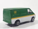 1994 Hot Wheels Auto City Corgi Transit Van Casting BP Green and White Die Cast Toy Car Vehicle