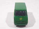 1994 Hot Wheels Auto City Corgi Transit Van Casting BP Green and White Die Cast Toy Car Vehicle