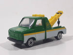 1993 Corgi Auto City Ford Transit Wrecker BP Green and White Die Cast Toy Car Vehicle