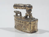 Vintage Miniature Dollhouse Sized 1 1/4" Long Brass Sad Iron 576176