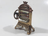 Vintage Miniature Dollhouse Sized 2 3/4" Tall Brass Ringer Washer Made In England