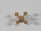 Vintage Miniature Dollhouse Sized 2" Tall Candle Stick Holder