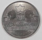 2001 2002 Budweiser NFL Football Super Bowl World Champions Indianapolis Colts V 1 3/8" Diameter Metal Coin Token