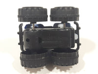 #5 Racing Monster Truck Blue Plastic 2 1/8" Long Toy Car Vehicle