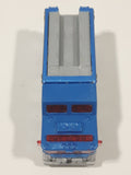 2012 Matchbox EMT Hazard Squad Fire Truck Blue and Grey Die Cast Toy Car Vehicle
