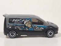 2021 Hot Wheels HW Metro Ford Transit Connect Grey Die Cast Toy Car Vehicle