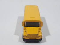 1998 Hot Wheels Mixed Signals School Bus Yellow Die Cast Toy Car Vehicle