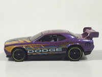 2016 Hot Wheels HW Speed Graphics Dodge Challenger Drift Car MOPAR Purple Die Cast Toy Car Vehicle