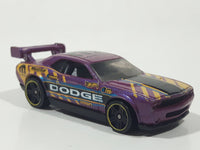 2016 Hot Wheels HW Speed Graphics Dodge Challenger Drift Car MOPAR Purple Die Cast Toy Car Vehicle