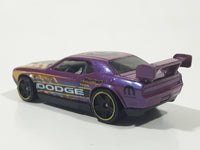 2016 Hot Wheels HW Speed Graphics Dodge Challenger Drift Car MOPAR Purple Die Cast Toy Car Vehicle