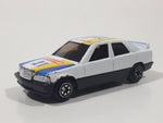 Yatming Mercedes-Benz 190 E 16 Valve Group A #21 No. 821 White Die Cast Toy Car Vehicle