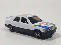 Yatming Mercedes-Benz 190 E 16 Valve Group A #21 No. 821 White Die Cast Toy Car Vehicle