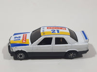 Yatming Mercedes-Benz 190 E 16 Valve Group A #21 No. 821 White Die Cast Toy Car Vehicle