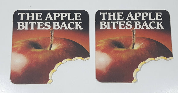 Stowford Press Traditional Draught Cider The Apple Bites Back Paper Beverage Drink Coaster Set of 2