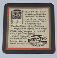 Castle Eden Ale Traditional Draught Paper Beverage Drink Coaster