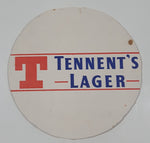 Tennent's Lager Round Paper Beverage Drink Coaster