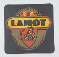 Lamot Pils Lager Strong In Alcohol Average Analysis 6% Alcohol By Volume Paper Beverage Drink Coaster