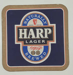 Harp Lager Naturally Lager Paper Beverage Drink Coaster