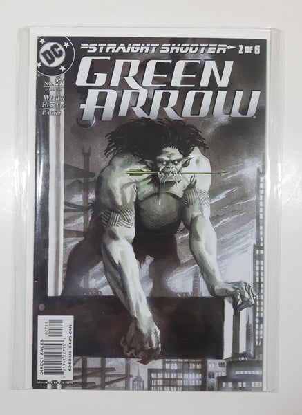 2003 DC Comics Green Arrow #27 Straight Shooter #2 of 6 Comic Book On Board in Bag