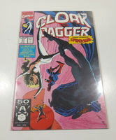 1991 Marvel Comics Cloak and Dagger Guest Starring Spider-Man #17 Comic Book On Board in Bag