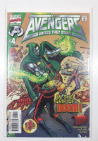 2000 Marvel Comics Animated Fox Kids The Avengers United They Stand #4 In The Grip Of Doom! Comic Book On Board in Bag