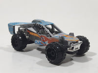 2014 Hot Wheels Off-Road Team Hot Wheels Corkscrew Buggy Silver Die Cast Toy Car Vehicle