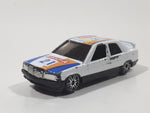 Yatming Mercedes-Benz 190 E 16 Valve Group A #21 No. 821 White Die Cast Toy Car Vehicle