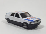 Yatming Mercedes-Benz 190 E 16 Valve Group A #21 No. 821 White Die Cast Toy Car Vehicle