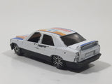 Yatming Mercedes-Benz 190 E 16 Valve Group A #21 No. 821 White Die Cast Toy Car Vehicle