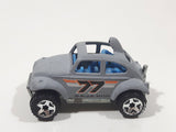 2005 Hot Wheels Baja Bug Volkswagen VW Beetle Flat Grey Die Cast Toy Car Vehicle