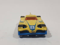 2014 Hot Wheels HW Race: Thrill Racers Formul8r Yellow Die Cast Toy Car Vehicle