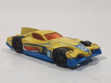 2014 Hot Wheels HW Race: Thrill Racers Formul8r Yellow Die Cast Toy Car Vehicle