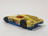 2014 Hot Wheels HW Race: Thrill Racers Formul8r Yellow Die Cast Toy Car Vehicle