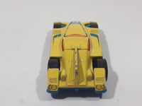 2014 Hot Wheels HW Race: Thrill Racers Formul8r Yellow Die Cast Toy Car Vehicle