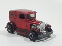 1981 Hot Wheels A-OK 'Early Times Delivery' Metalflake Red Die Cast Toy Car Vehicle