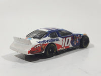 2005 Hot Wheels Special Edition Disney Pixar Cars #10 Valvoline Scott Riggs Dodge Charger White Die Cast Toy NASCAR Race Car Vehicle