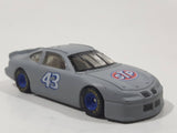 1998 Hot Wheels Pro Racing NASCAR #43 Bobby Hamilton STP Flat Grey Die Cast Toy Race Car Vehicle