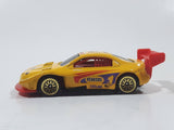 1998 Hot Wheels First Editions Pikes Peak Celica Pennzoil Express Lube 1 No Fear Yellow Die Cast Toy Race Car Vehicle