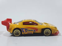 1998 Hot Wheels First Editions Pikes Peak Celica Pennzoil Express Lube 1 No Fear Yellow Die Cast Toy Race Car Vehicle