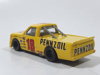 1997 Racing Champions NASCAR Special Edition #18 Johnny Benson Pennzoil Chevy Pickup Truck Yellow Die Cast Toy Race Car Vehicle