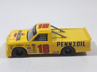 1997 Racing Champions NASCAR Special Edition #18 Johnny Benson Pennzoil Chevy Pickup Truck Yellow Die Cast Toy Race Car Vehicle