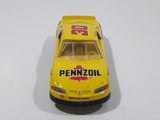 1996 Racing Champions NASCAR #30 Michael Waltrip Pennzoil Yellow Die Cast Toy Race Car Vehicle