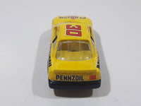 1996 Racing Champions NASCAR #30 Michael Waltrip Pennzoil Yellow Die Cast Toy Race Car Vehicle