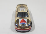 1996 Racing Champions NASCAR #21 Michael Waltrip Citgo Ford Thunderbird Gold Chrome Die Cast Toy Race Car Vehicle