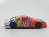 1997 Hot Wheels Pro Racing NASCAR #10 Ricky Rudd Tide Ford Thunderbird Orange and White Die Cast Race Car Vehicle