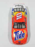 1997 Hot Wheels Pro Racing NASCAR #10 Ricky Rudd Tide Ford Thunderbird Orange and White Die Cast Race Car Vehicle