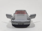 Vintage 1978 Lesney Matchbox Superfast No. 3 Porsche Turbo Silver Grey Die Cast Toy Car Vehicle with Opening Doors