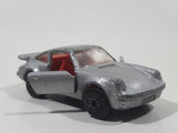 Vintage 1978 Lesney Matchbox Superfast No. 3 Porsche Turbo Silver Grey Die Cast Toy Car Vehicle with Opening Doors