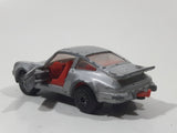 Vintage 1978 Lesney Matchbox Superfast No. 3 Porsche Turbo Silver Grey Die Cast Toy Car Vehicle with Opening Doors